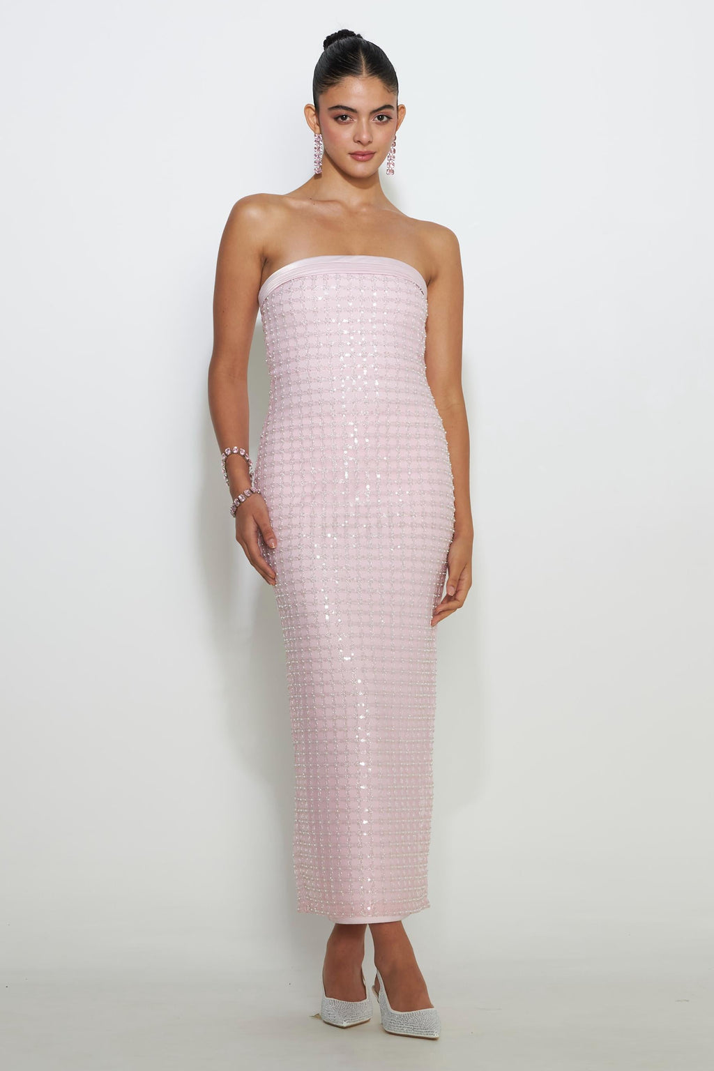 midi pink cocktail dress Figure-Flattering - self-cntrd strappy heels hunter green prom gown Teal Prom Gowns & Size:Size XS