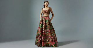Printed Lehengas for Weddings: How to Style Prints Without Overdoing It | Mrs. G
