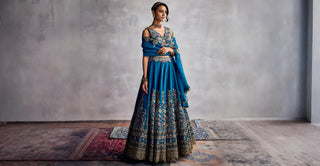 lehengas for engagement ceremony
