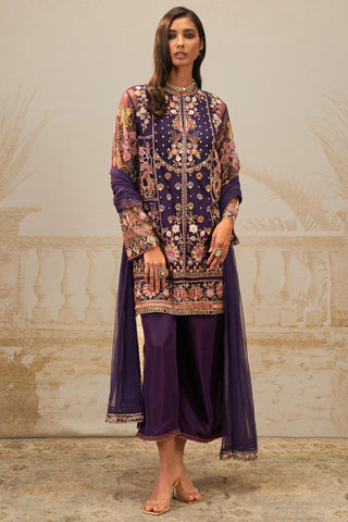 Purple kudi safarnama kurta set