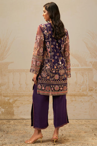 Purple kudi safarnama kurta set