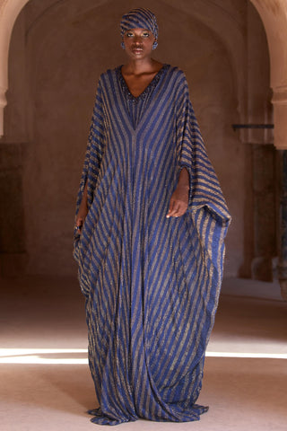 Blue khayrat seher kaftan