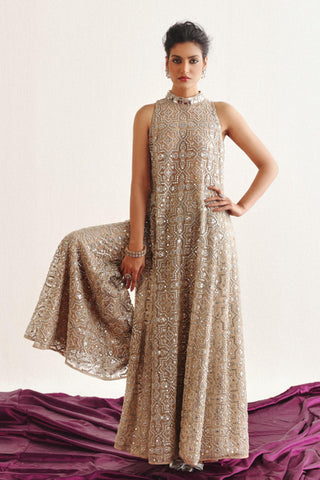 Pink Sharara Dress Set for Indian Weddings – Sleeveless by Twenty Nine