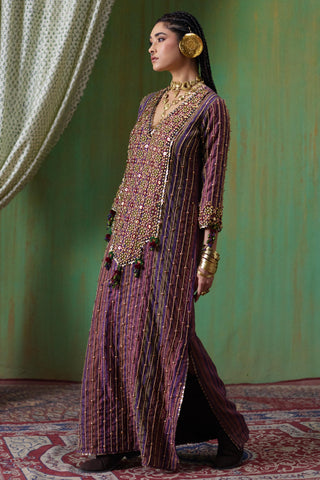 Kaftan Resort Wear - Multicolor Bela Kaftan by Payal & Zinal