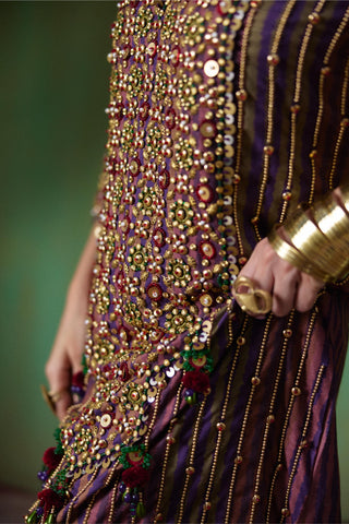 Kaftan Resort Wear - Multicolor Bela Kaftan by Payal & Zinal