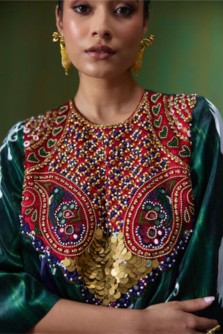 Kurta Set Heritage Wear - Multicolor Firdaus Kurta Set by Payal & Zinal