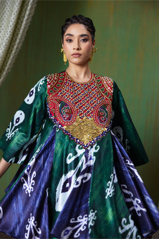 Kurta Set Heritage Wear - Multicolor Firdaus Kurta Set by Payal & Zinal
