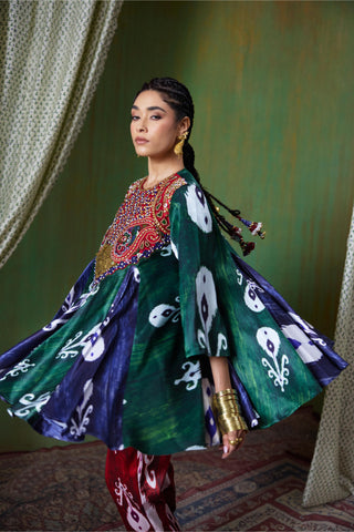 Kurta Set Heritage Wear - Multicolor Firdaus Kurta Set by Payal & Zinal