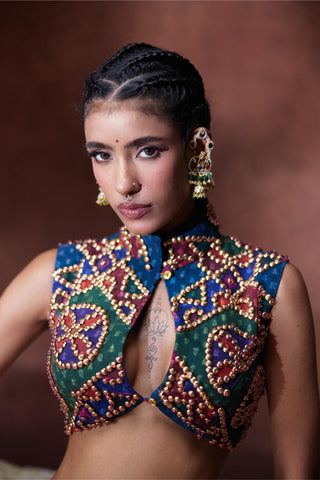 Lehenga Set Bridal Wear - Multicolor Khwaab Lehenga Set by Payal & Zinal