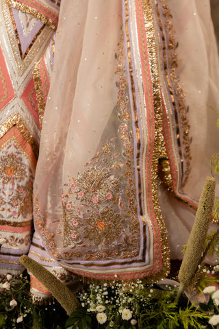 Multicolor Lehenga Indian Wedding Embroidered by Aashima Behl