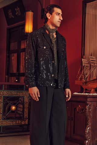 Bomber Set for Contemporary Wear – Black Draco by Itrh