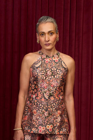 Black chorus jazz-e-jashn co-ord set