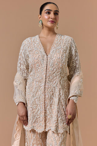 Sharara set for Indian Wedding – Blush Pink Navyaa by Nitika Gujral