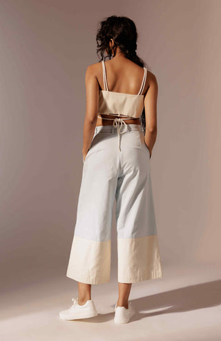 Maia colour-block culottes