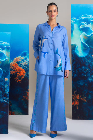 Purple comoroso wow co-ord set