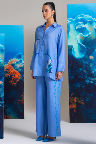 Purple comoroso wow co-ord set