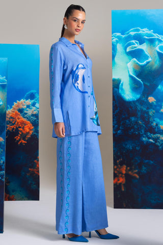 Purple comoroso wow co-ord set