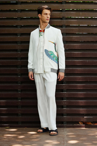 Bomber jacket with pants