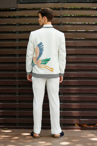 Bomber jacket with pants