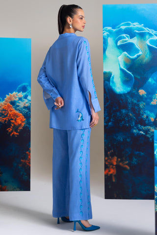 Purple comoroso wow co-ord set