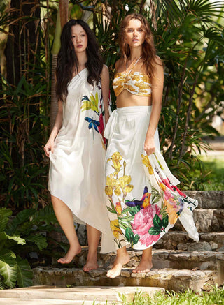 White meadow flowy dress White meadow flowy dress