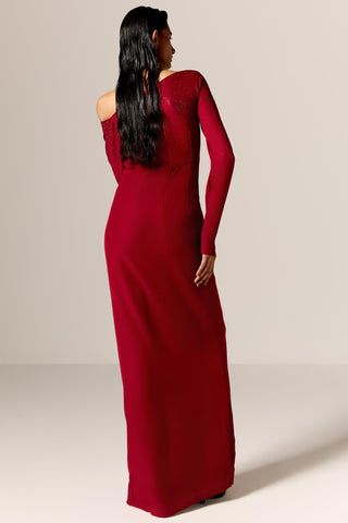 Red star eminence gown