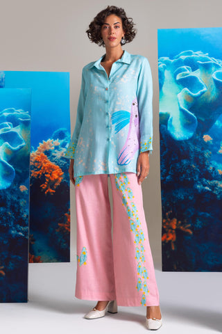 Blue bora bora wow co-ord set