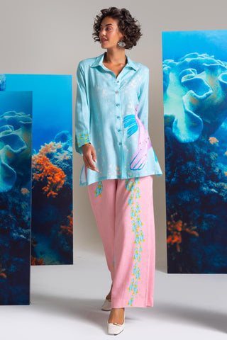 Blue bora bora wow co-ord set