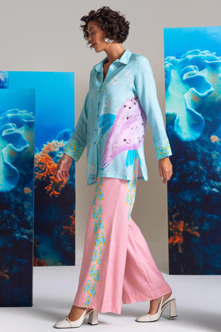 Blue bora bora wow co-ord set