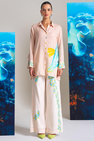 Beige salt water sass wow co-ord set