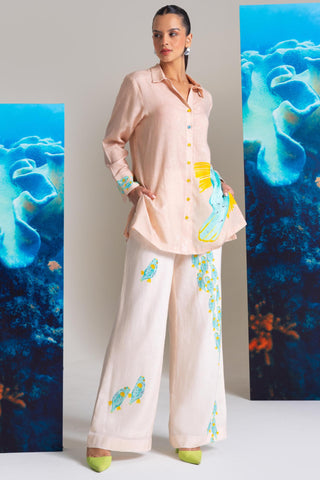 Beige salt water sass wow co-ord set