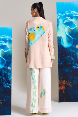 Beige salt water sass wow co-ord set