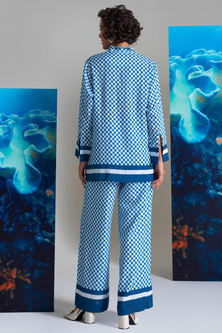 Blue shell we kiss wow co-ord set