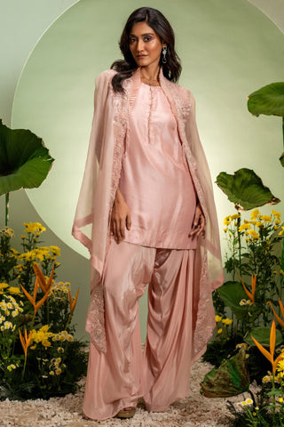 Kurta Dhoti Set for Indian Wedding – Pink Eden by Pallavi Poddar