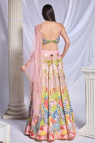 Lehenga Set Indian Wedding - Ivory tales of confetti by Papa Don't Preach
