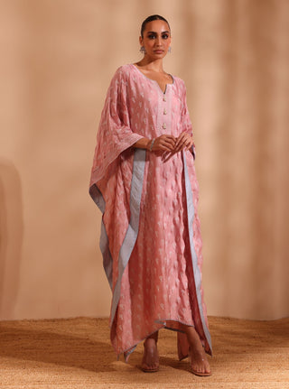 Pink niti malgudi day kaftan