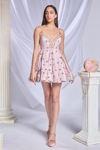 Dress Contemporary Wear - Peach preach by Papa Don't Preach