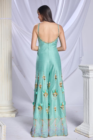 Jumpsuit India Wear - Green fairy by Papa Don't Preach