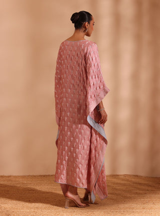 Pink niti malgudi day kaftan