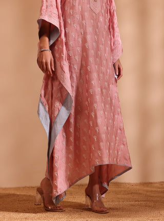 Pink niti malgudi day kaftan