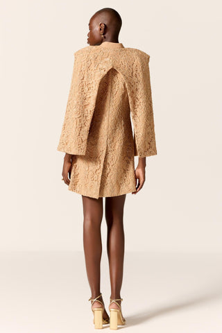 Beige asterix eminence blazer dress