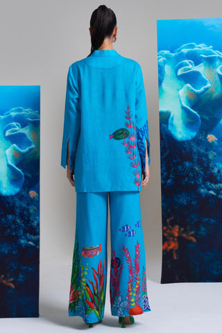 Blue ocean glory wow co-ord set