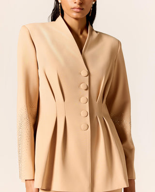 Beige cosmo eminence co-ord set