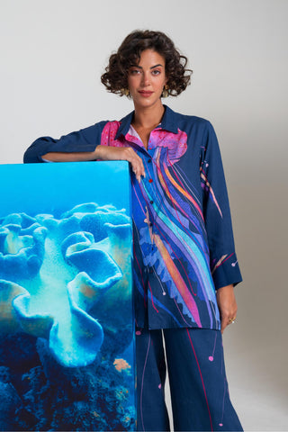 Purple ocean mist wow co-ord set