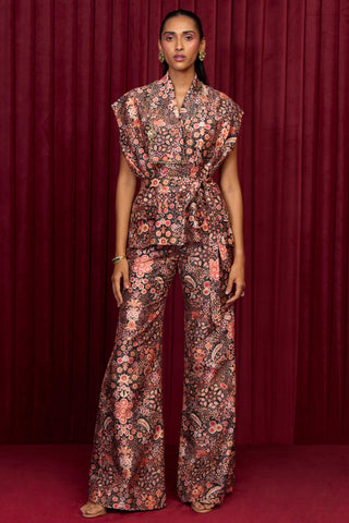 Black jive jazz-e-jashn jacket set