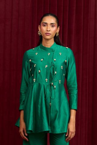 Green sonata jazz-e-jashn kurta set