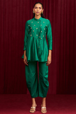 Green sonata jazz-e-jashn kurta set