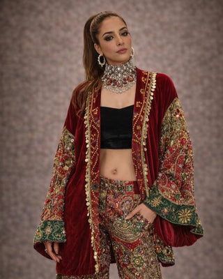 Jacket Heritage Wear - Red Inheritance Jacket by Banjara Trail