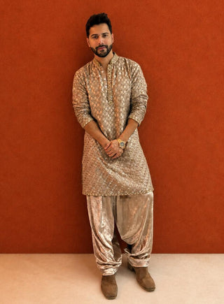 Kurta Set Indian Wedding - Gold reyaan by Itrh