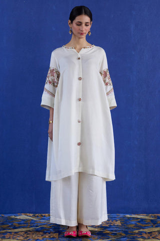 White kaura co-ord set